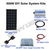 600w diy home use solar panel system