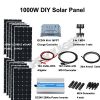 1000w diy home solar energy system pv system
